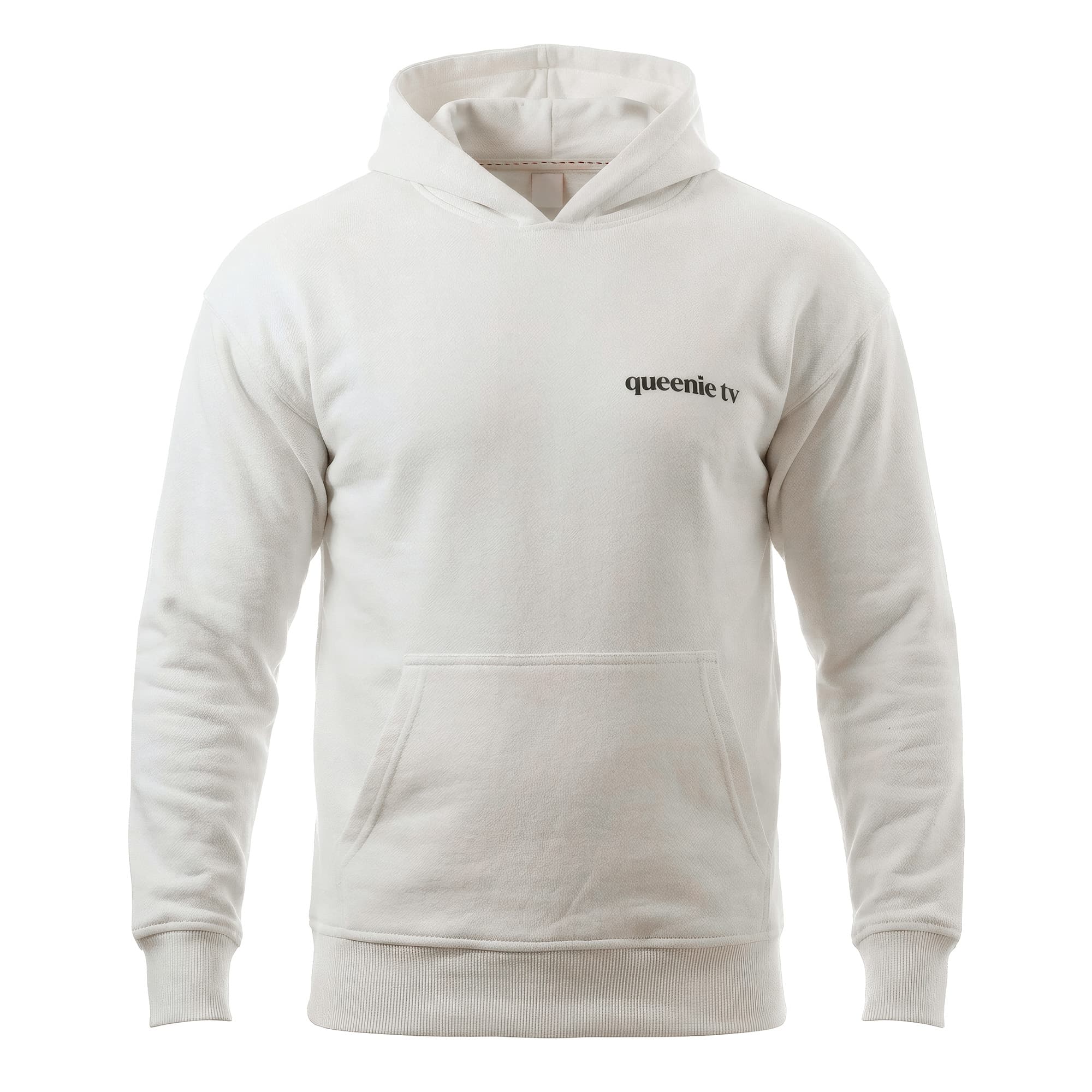 Hoodie Queenie - White